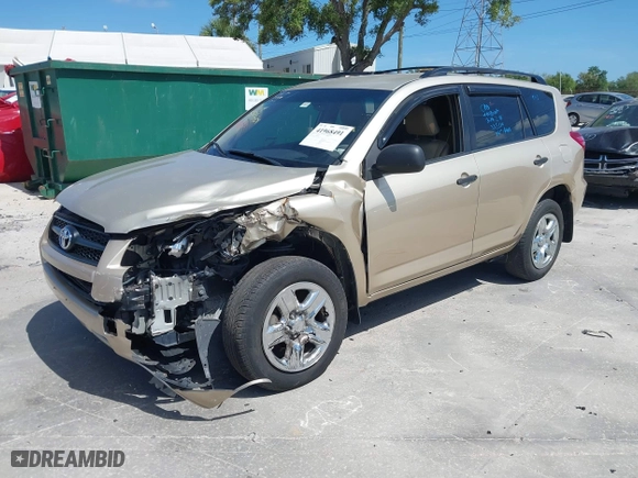 2010 Toyota RAV4 with VIN JTMZF4DV3AD026153, listed as a IAAI auction lot 41968491 with 107,731 mi miles. Bid and sale history available at carsss.com. Image 2.
