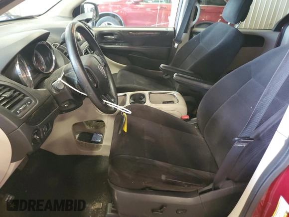 2014 Dodge Grand Caravan SXT with VIN 2C4RDGCG6ER122145, listed as a Copart auction lot 54435605 with 156,196 mi miles and Salvage Title. Bid and sale history available at DreamBid. Image 7.