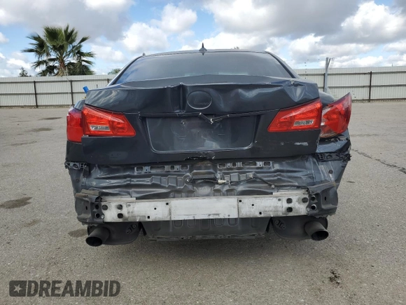2008 Lexus IS 250 z VIN JTHBK262582063228, wystawiony jako Copart lot #51184055 z przebiegiem 159 535 mil mil oraz Szkoda całkowita • Salvage title. Historia ofert i sprzedaży dostępna na DreamBid. Obrazek 6.