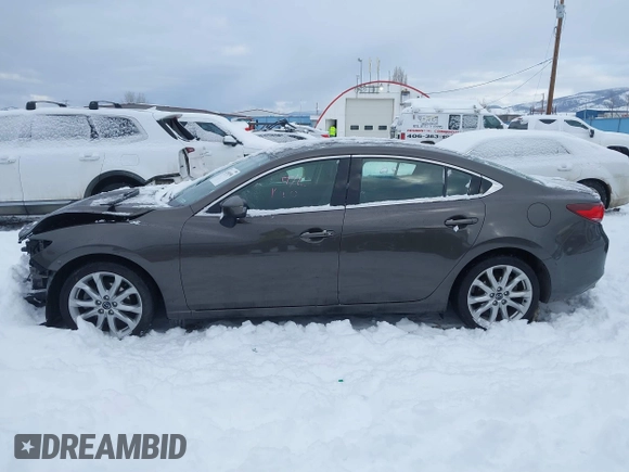 2016 Mazda Mazda6 i Touring with VIN JM1GJ1V58G1458699, listed as a IAAI auction lot 41598598 with 73,576 mi miles. Bid and sale history available at carsss.com. Image 15.