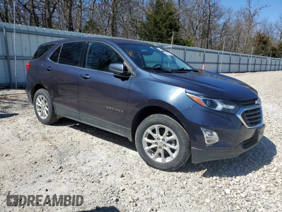 2019 Chevrolet Equinox LT with VIN 3GNAXUEV1KL253594, listed as a Copart auction lot 43508995 with 107,330 mi miles and Salvage Title. Bid and sale history available at carsss.com. Image 4.