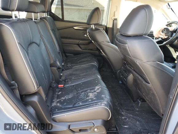 2023 Honda Pilot Elite z VIN 5FNYG1H89PB025683, wystawiony jako Copart lot #43177495 z przebiegiem Nie podano mil oraz Szkoda całkowita • Salvage title. Historia ofert i sprzedaży dostępna na DreamBid. Obrazek 11.