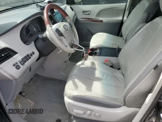 2013 Toyota Sienna XLE with VIN 5TDDK3DCXDS070416, listed as a Copart auction lot 56399655 with 185,597 mi miles and Clean Title. Bid and sale history available at DreamBid. Image 7.