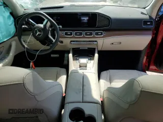 2024 Mercedes-Benz GLS 450 with VIN 4JGFF5KE0RB120067, listed as a Copart auction lot 68669414 with 7,581 mi miles and Salvage Title. Bid and sale history available at DreamBid. Image 8.