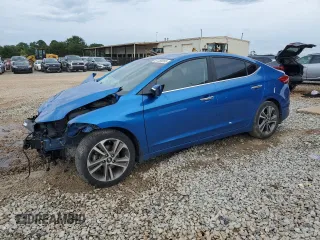 2017 Hyundai Elantra Limited with VIN 5NPD84LF2HH132600, listed as a Copart auction lot 61358095 with 62,699 mi miles and Salvage title. Bid and sale history available at DreamBid. Image 1.