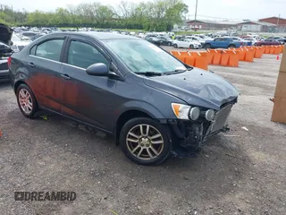 2012 Chevrolet Sonic LT with VIN 1G1JC5SH6C4182093, listed as a IAAI auction lot 42046023 with 190,958 mi miles and . Bid and sale history available at DreamBid. Image 1.