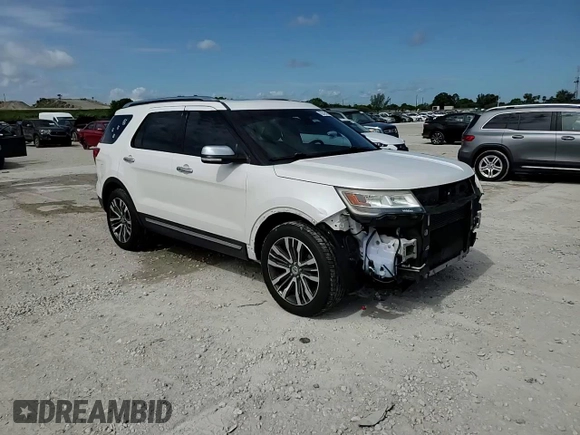 2016 Ford Explorer Platinum with VIN 1FM5K8HT0GGC20507, listed as a Copart auction lot 62816195 with 96,763 mi miles and Salvage title. Bid and sale history available at DreamBid. Image 15.