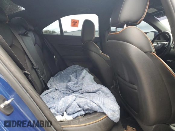 2021 Cadillac CT4 V-Series z VIN 1G6DH5RL1M0144492, wystawiony jako Copart lot #74433364 z przebiegiem Nie podano mil oraz Szkody całkowita. Historia ofert i sprzedaży dostępna na DreamBid. Obrazek 10.