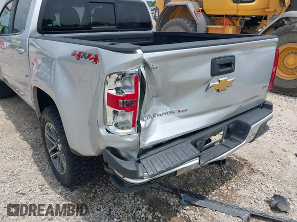 2020 Chevrolet Colorado 4WD LT with VIN 1GCGTCEN1L1208642, listed as a IAAI auction lot 42483550 with 53,344 mi miles and . Bid and sale history available at DreamBid. Image 6.