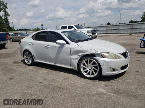 2010 Lexus IS 250 z VIN JTHBF5C24A5123479, wystawiony jako Copart lot #55631345 z przebiegiem Nie podano mil oraz Szkoda całkowita • Salvage title. Historia ofert i sprzedaży dostępna na DreamBid. Obrazek 4.