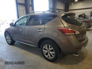 2012 Nissan Murano S with VIN JN8AZ1MU1CW105102, listed as a Copart auction lot 52604415 with 132,161 mi miles and Salvage title. Bid and sale history available at DreamBid. Image 2.