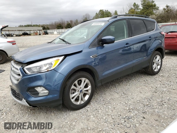 2018 Ford Escape SE with VIN 1FMCU9GD8JUC04422, listed as a Copart auction lot 48305345 with 73,514 mi miles and Salvage Title. Bid and sale history available at carsss.com. Image 1.