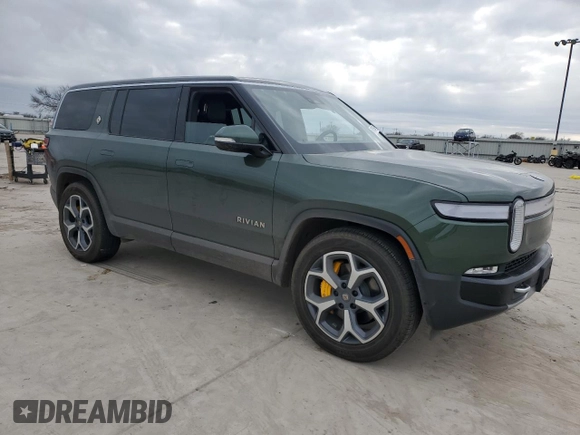 2024 Rivian R1S Adventure with VIN 7PDSGABA6RN041211, listed as a Copart auction lot 87167654 with Not Provided miles and Salvage Title. Bid and sale history available at carsss.com. Image 4.