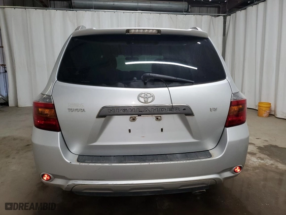 2008 Toyota Highlander Sport with VIN JTEDS43A482048698, listed as a Copart auction lot 49621175 with 214,776 mi miles and Clean Title. Bid and sale history available at carsss.com. Image 6.