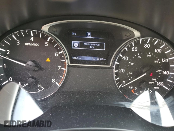 2017 Nissan Altima SV z VIN 1N4AL3AP5HC122605, wystawiony jako Copart lot #55948535 z przebiegiem 101 575 mil mil oraz Szkoda całkowita • Salvage title. Historia ofert i sprzedaży dostępna na DreamBid. Obrazek 9.