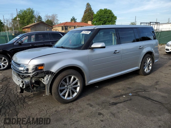 2014 Ford Flex Limited z VIN 2FMGK5D89EBD10509, wystawiony jako Copart lot #57614265 z przebiegiem 174 650 mil mil oraz Szkoda całkowita • Salvage title. Historia ofert i sprzedaży dostępna na DreamBid. Obrazek 1.