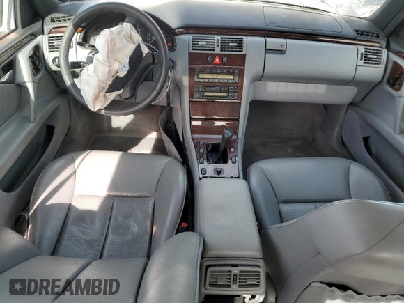 1997 Mercedes-Benz E-Class with VIN WDBJF72F7VA316668, listed as a Copart auction lot 75765424 with 54,106 mi miles and Salvage Title. Bid and sale history available at carsss.com. Image 8.