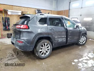 2014 Jeep Cherokee Limited z VIN 1C4PJMDS8EW190357, wystawiony jako Copart lot #49800565 z przebiegiem Nie podano mil oraz Czysty tytuł • Clean title. Historia ofert i sprzedaży dostępna na DreamBid. Obrazek 3.