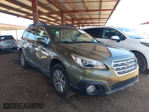 2017 Subaru Outback Premium with VIN 4S4BSACC3H3400851, listed as a IAAI auction lot 42518625 with 89,499 mi miles and . Bid and sale history available at DreamBid. Image 1.