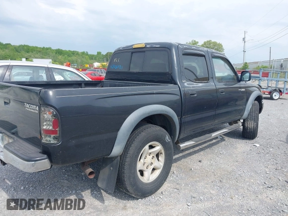 2001 Toyota Tacoma PreRunner with VIN 5TEGN92N61Z762988, listed as a IAAI auction lot 42020121 with 267,911 mi miles. Bid and sale history available at carsss.com. Image 4.