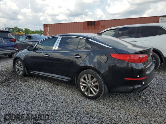 2015 Kia Optima SXL Turbo with VIN 5XXGR4A63FG427596, listed as a Copart auction lot 59943505 with 168,617 mi miles and Clean title. Bid and sale history available at DreamBid. Image 2.