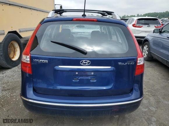 2012 Hyundai Elantra Touring SE with VIN KMHDC8AE4CU146976, listed as a Copart auction lot 54577684 with 10,801 mi miles and Salvage Title. Bid and sale history available at carsss.com. Image 6.