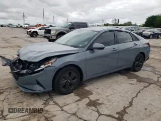 2022 Hyundai Elantra SEL z VIN KMHLM4AG9NU332146, wystawiony jako Copart lot #55262925 z przebiegiem 19 013 mil mil oraz Szkoda całkowita • Salvage title. Historia ofert i sprzedaży dostępna na DreamBid. Obrazek 1.