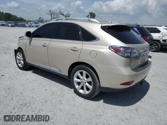 2011 Lexus RX 350 with VIN 2T2ZK1BAXBC046937, listed as a Copart auction lot 60131995 with 135,741 mi miles and Salvage title. Bid and sale history available at DreamBid. Image 2.
