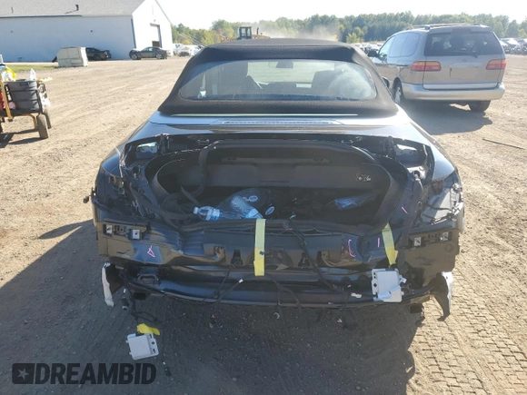 2022 Mercedes-Benz C 300 with VIN W1KWK8EB0NG111374, listed as a Copart auction lot 74877914 with 21,348 mi miles and Salvage Title. Bid and sale history available at DreamBid. Image 6.