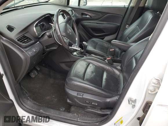 2020 Buick Encore Essence z VIN KL4CJGSB6LB044234, wystawiony jako Copart lot #48580445 z przebiegiem 94 654 mil mil oraz Szkody całkowita. Historia ofert i sprzedaży dostępna na DreamBid. Obrazek 7.