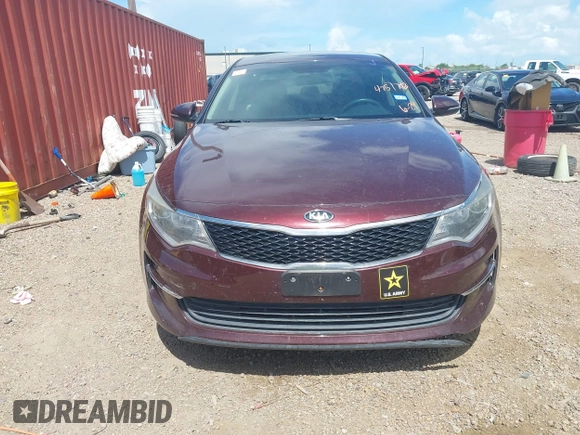2018 Kia Optima LX with VIN 5XXGT4L32JG255929, listed as a IAAI auction lot 42577063 with 95,314 mi miles and . Bid and sale history available at DreamBid. Image 12.