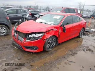 2016 Honda Civic Sedan EX-T with VIN 2HGFC1F3XGH635159, listed as a IAAI auction lot 41584768 with 108,814 mi miles. Bid and sale history available at carsss.com. Image 17.