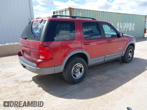 2002 Ford Explorer XLT with VIN 1FMZU63E52ZB51528, listed as a IAAI auction lot 42130332 with 182,361 mi miles and . Bid and sale history available at DreamBid. Image 4.