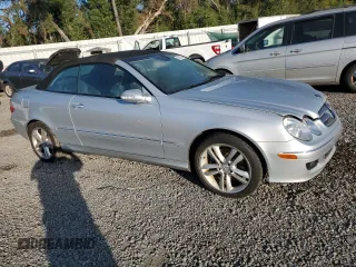2006 Mercedes-Benz CLK 350 with VIN WDBTK56H96F191584, listed as a Copart auction lot 78247294 with 74,012 mi miles and Salvage Title. Bid and sale history available at DreamBid. Image 4.
