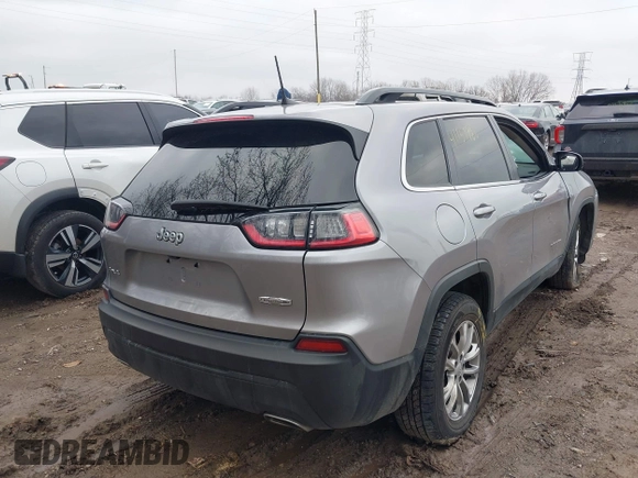 2022 Jeep Cherokee Latitude Lux z VIN 1C4PJMMN9ND511277, wystawiony jako IAAI lot #41151980 z przebiegiem 51 809 mil mil oraz . Historia ofert i sprzedaży dostępna na DreamBid. Obrazek 4.