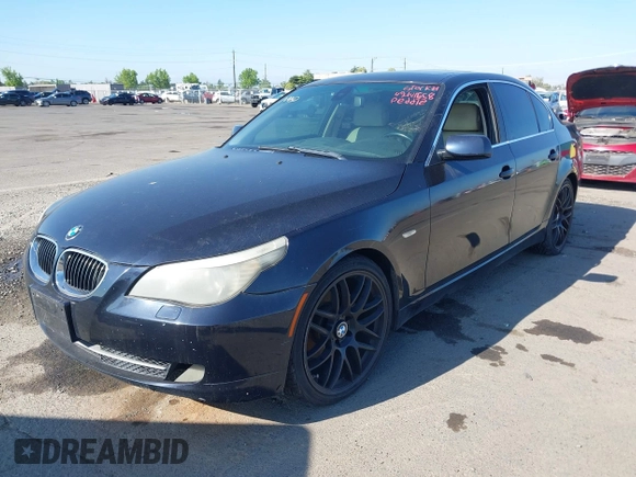 2008 BMW 5 Series 528i with VIN WBANU53548CT16166, listed as a IAAI auction lot 42141558 with Not Provided miles and . Bid and sale history available at carsss.com. Image 2.