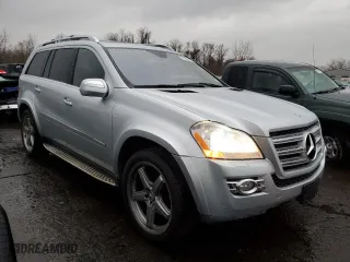 2009 Mercedes-Benz GL-Class 5.5L with VIN 4JGBF86E49A525896, listed as a Copart auction lot 83439054 with 71,145 mi miles and Salvage Title. Bid and sale history available at carsss.com. Image 4.
