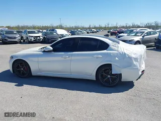 2017 Alfa Romeo Giulia Ti with VIN ZARFAECN0H7560749, listed as a IAAI auction lot 41674283 with 109,678 mi miles. Bid and sale history available at carsss.com. Image 14.