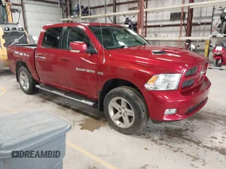 2012 Ram 1500 Sport with VIN 1C6RD7MT5CS130137, listed as a IAAI auction lot 42076238 with 269,336 mi miles. Bid and sale history available at carsss.com. Image 1.