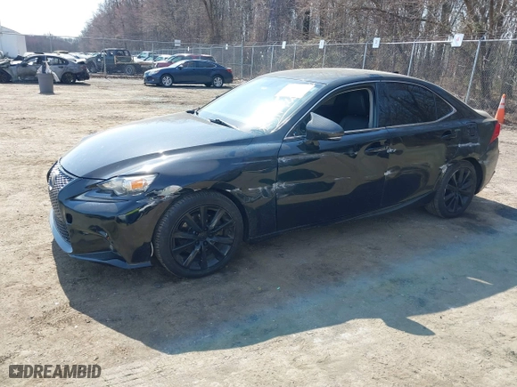 2015 Lexus IS 250 with VIN JTHBF1D25F5072556, listed as a IAAI auction lot 41780303 with 156658 miles. Bid and sale history available at carsss.com. Image 17.