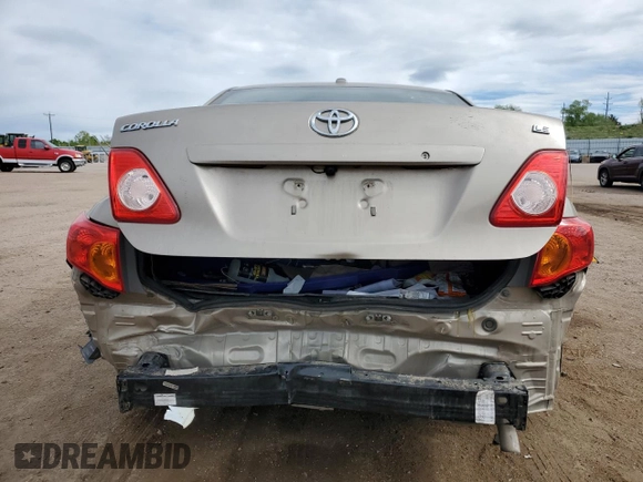 2010 Toyota Corolla с VIN 1NXBU4EEXAZ284087, выставлен на аукционе Copart как лот 57619745 с пробегом 204 943 миль миль и Списание • Salvage title. История ставок и продаж доступна на DreamBid. Изображение 6.