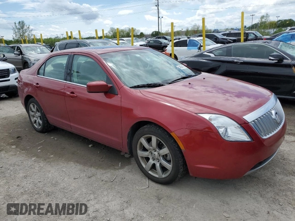2010 Mercury Milan Premier with VIN 3MEHM0JG4AR608302, listed as a Copart auction lot 54854115 with 60,354 mi miles and Clean Title. Bid and sale history available at carsss.com. Image 4.