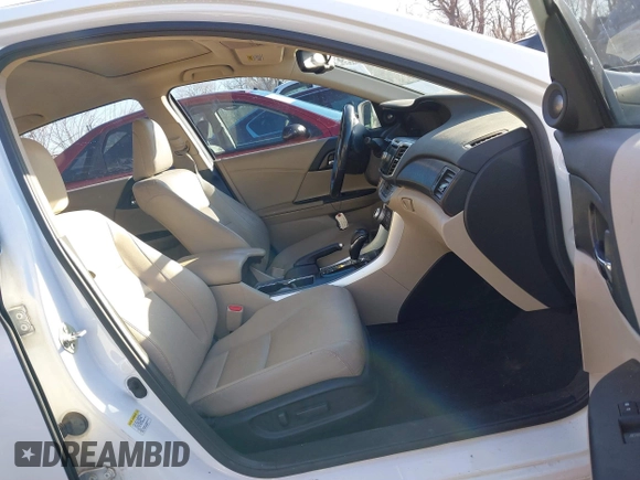 2014 Honda Accord Touring with VIN 1HGCR6F7XEA003663, listed as a IAAI auction lot 41327750 with 162,513 mi miles and . Bid and sale history available at DreamBid. Image 5.