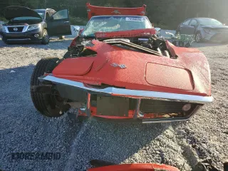 1968 Chevrolet Corvette z VIN 194678S402612, wystawiony jako Copart lot #74560004 z przebiegiem 60 409 mil mil oraz Szkoda całkowita • Salvage title. Historia ofert i sprzedaży dostępna na DreamBid. Obrazek 5.