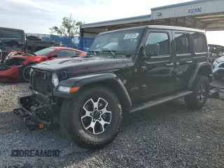 2021 Jeep Wrangler Unlimited Rubicon with VIN 1C4HJXFN4MW699356, listed as a Copart auction lot 53732375 with 21,116 mi miles and Salvage title. Bid and sale history available at DreamBid. Image 1.