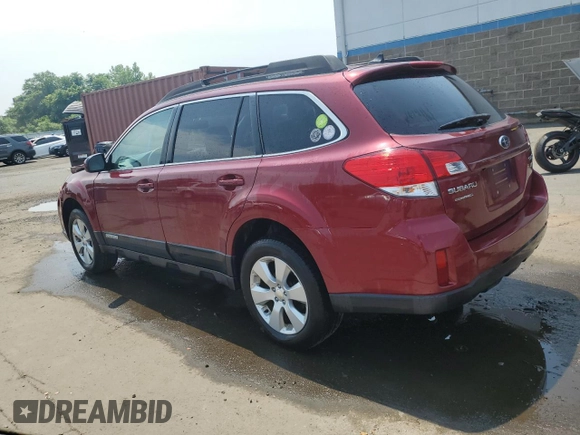 2011 Subaru Outback Limited Power Moon with VIN 4S4BRBLCXB3364391, listed as a Copart auction lot 61027615 with 111,027 mi miles and Salvage title. Bid and sale history available at DreamBid. Image 2.