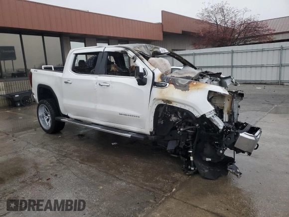 2022 GMC Sierra 1500 SLT z VIN 3GTU9DED0NG194834, wystawiony jako Copart lot #84756074 z przebiegiem Nie podano mil oraz Nie do naprawy • Non repairable. Historia ofert i sprzedaży dostępna na DreamBid. Obrazek 4.