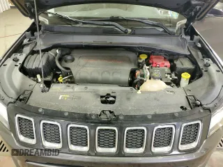 2020 Jeep Compass Limited with VIN 3C4NJDCB7LT236093, listed as a Copart auction lot 54583185 with 75,324 mi miles and Salvage title. Bid and sale history available at DreamBid. Image 12.