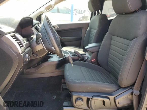 2021 Ford Ranger XL with VIN 1FTER1EH6MLD79123, listed as a Copart auction lot 54138215 with 31,759 mi miles and Salvage title. Bid and sale history available at DreamBid. Image 7.