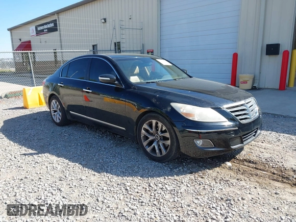 2011 Hyundai Genesis with VIN KMHGC4DFXBU141791, listed as a IAAI auction lot 41903276 with 215,161 mi miles and . Bid and sale history available at DreamBid. Image 1.
